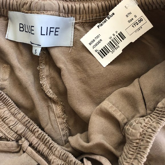 Blue Life Jogger in Sand - Picture 5 of 5